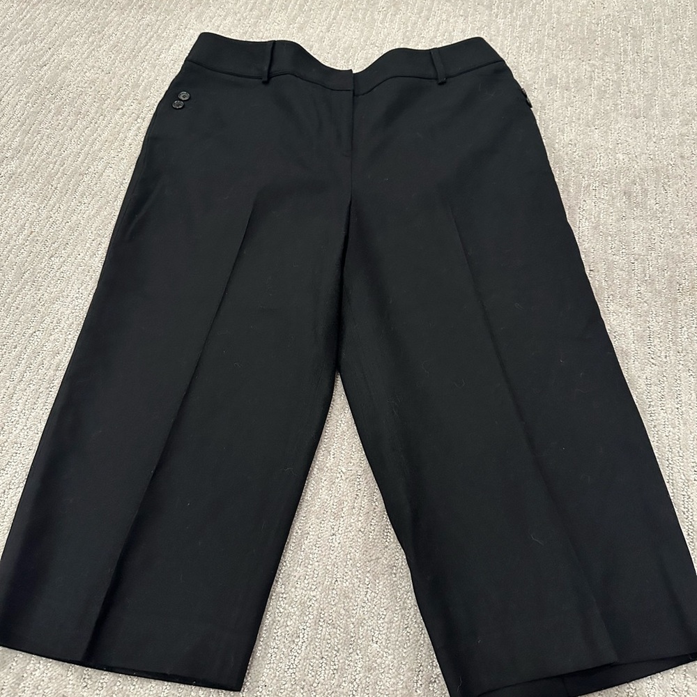 Talbots Black Stretch Fabric Pants